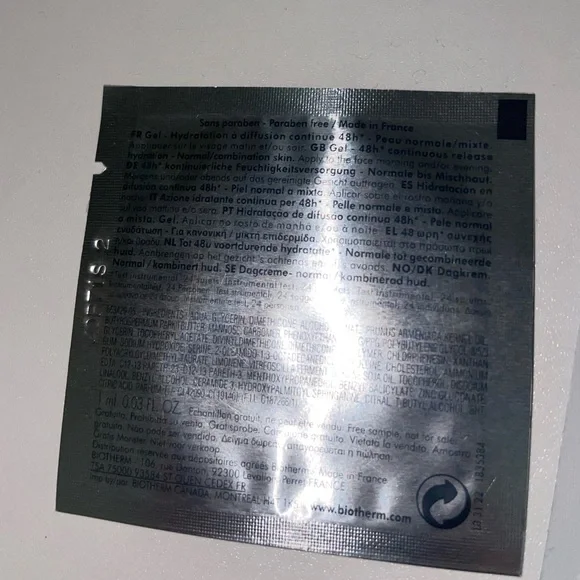 Skin care samples - Picture 7 of 9